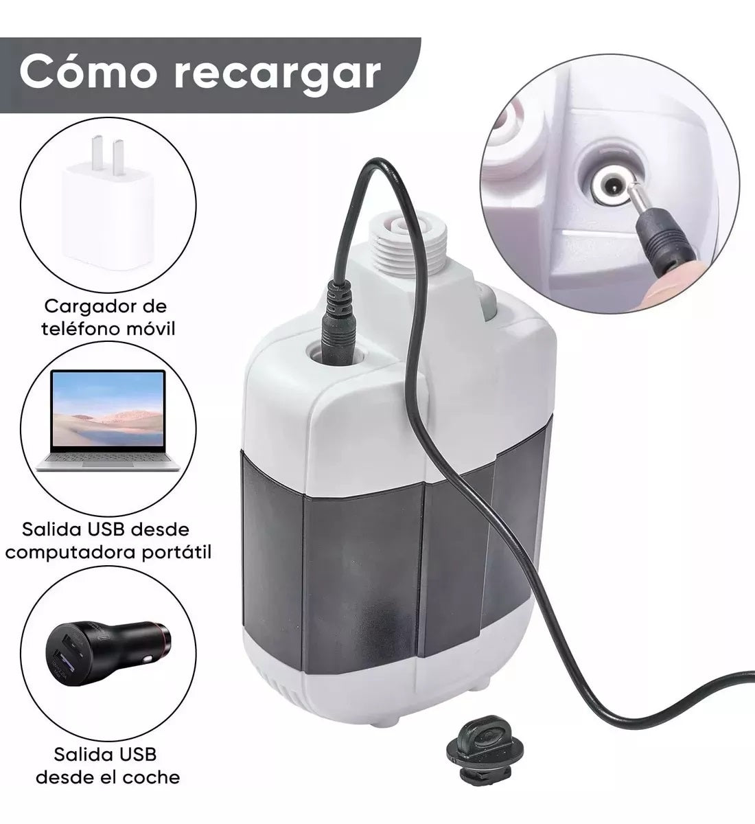 Ducha Portátil Multiusos Con Bomba de Agua + Envío Gratis 🎁