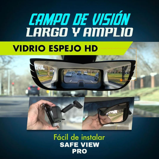 SafeView Pro-Espejo Panorámico Gran Angular + Envió Gratis