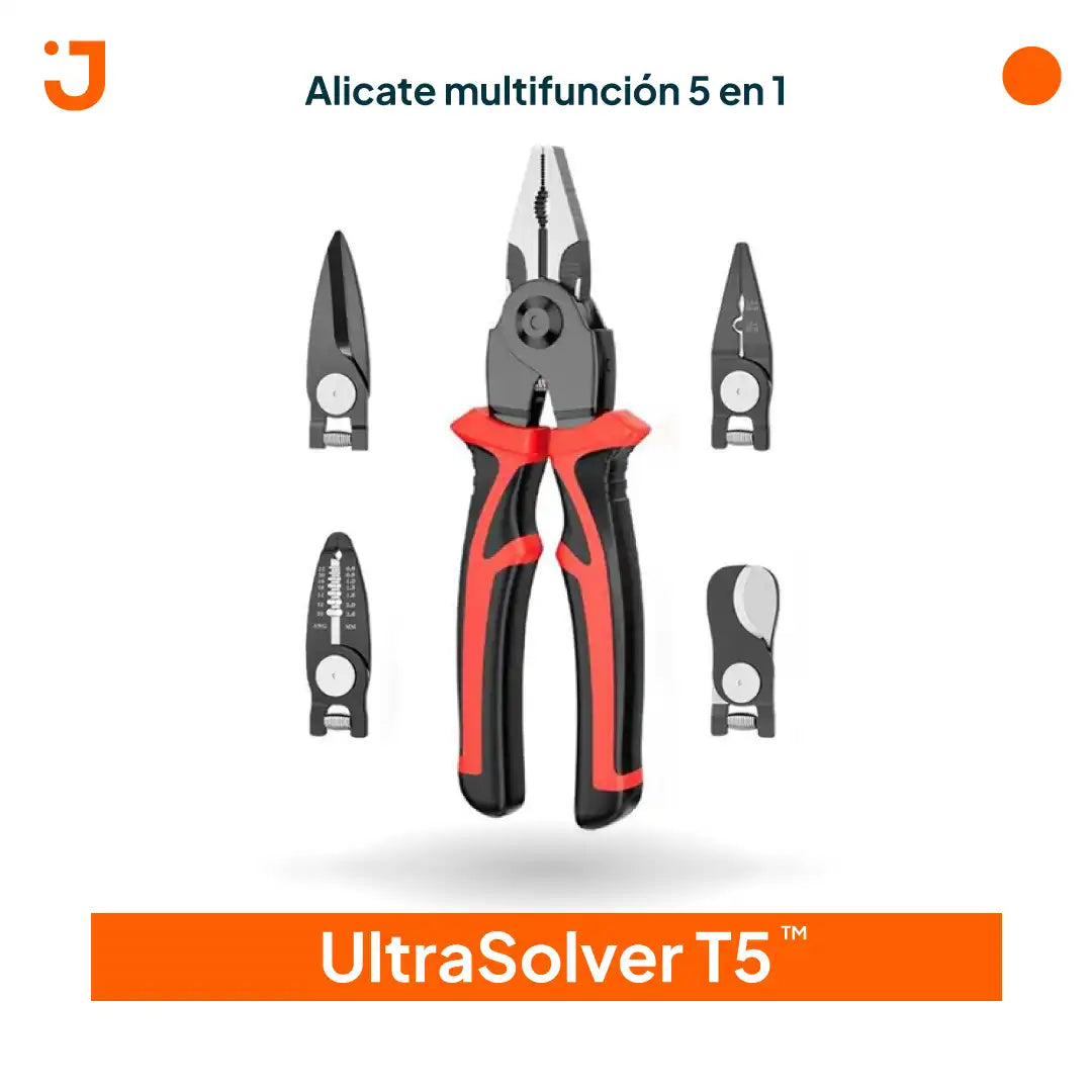 Ultra Solver-Alicate 5 en 1 + Envío Gratis 🎁