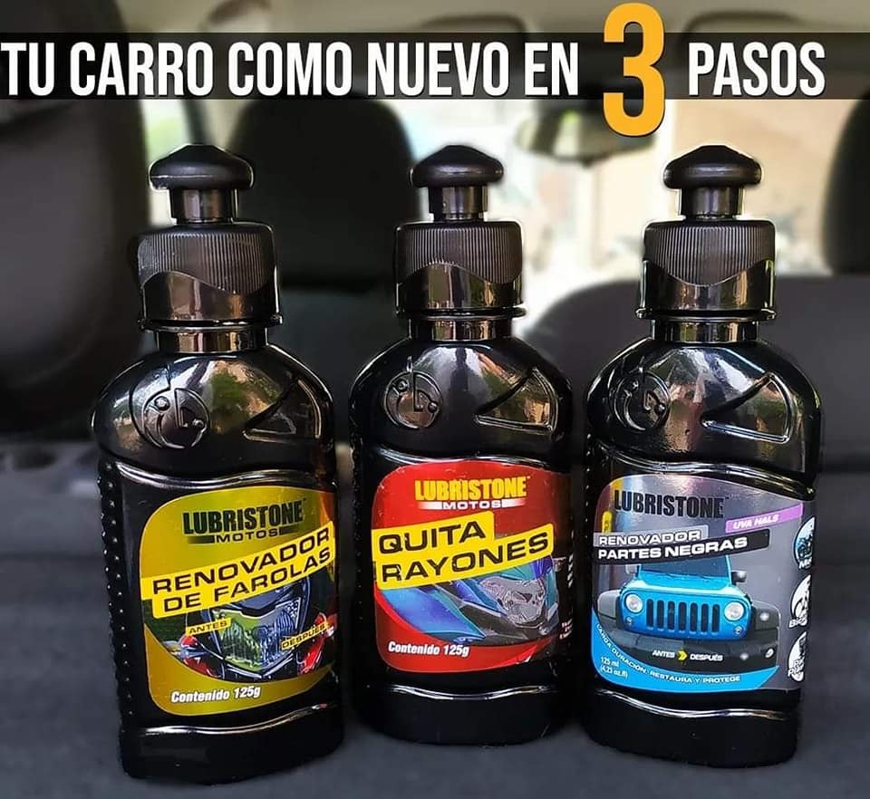 Kit de Renovación para moto o carro + Obsequio + Envío Gratis