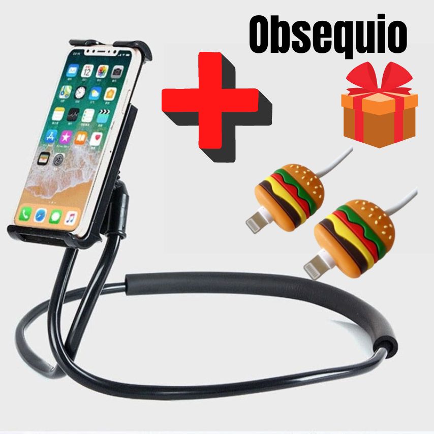 Lazy Neck-Soporte para celular con brazo flexible + Obsequio 🎁 + Envío Gratis