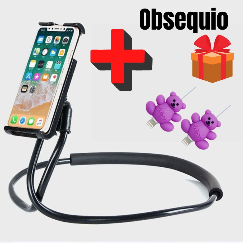 Lazy Neck-Soporte para celular con brazo flexible + Obsequio 🎁 + Envío Gratis