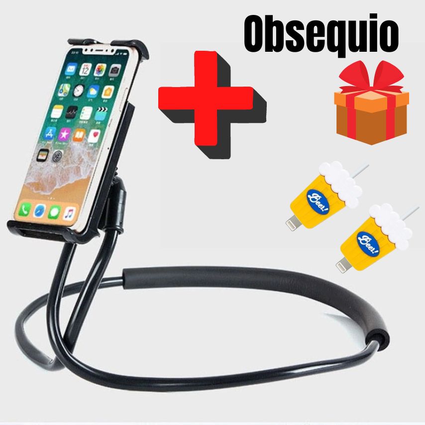 Lazy Neck-Soporte para celular con brazo flexible + Obsequio 🎁 + Envío Gratis