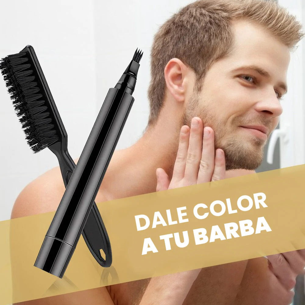 "Beard Pen" Lápiz Para Definir Barba + Obsequio Cepillo + Envío Gratis