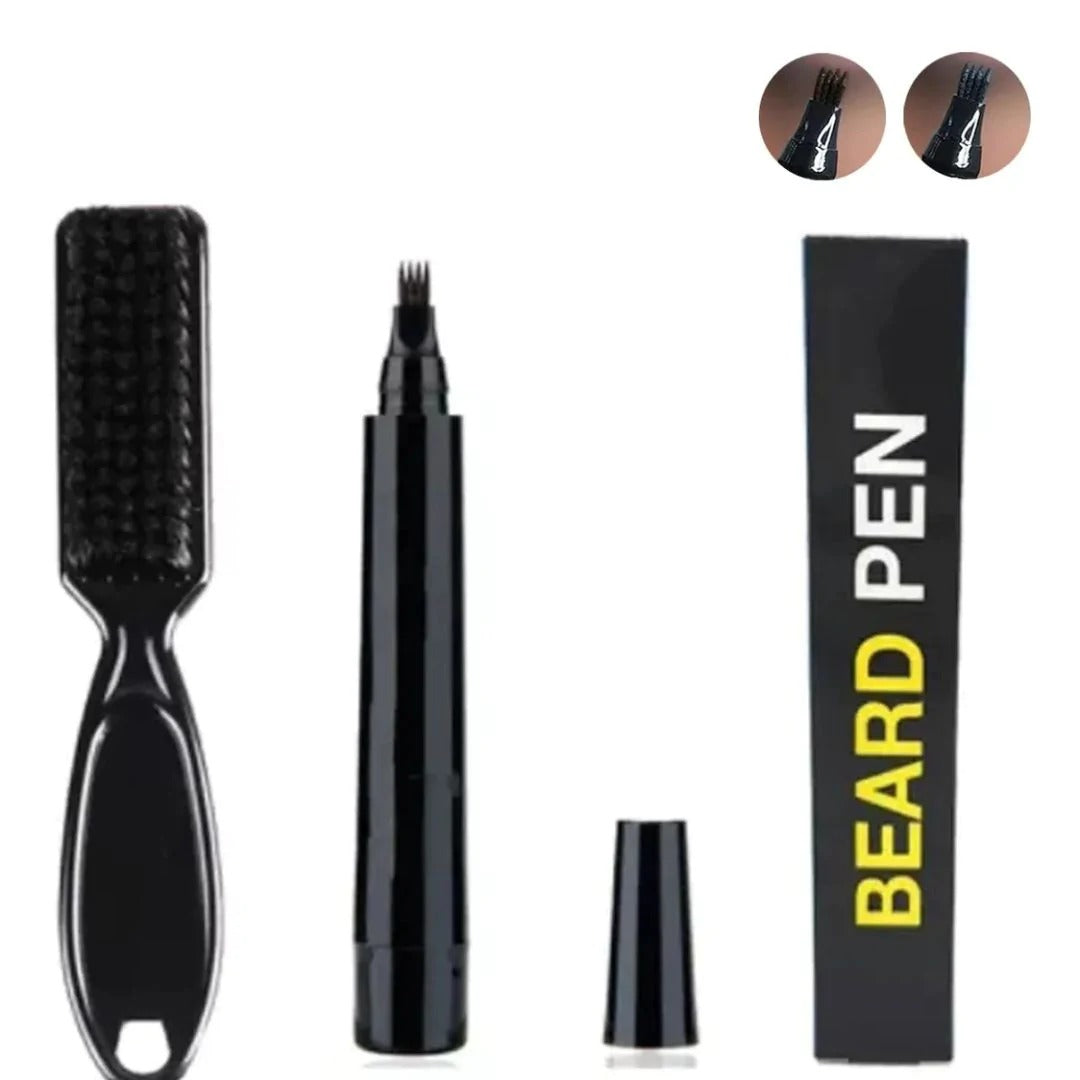 "Beard Pen" Lápiz Para Definir Barba + Obsequio Cepillo + Envío Gratis