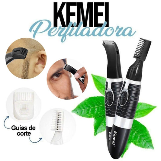 KEMEI IPX7-PERFILADORA Y CORTADORA DE CEJAS