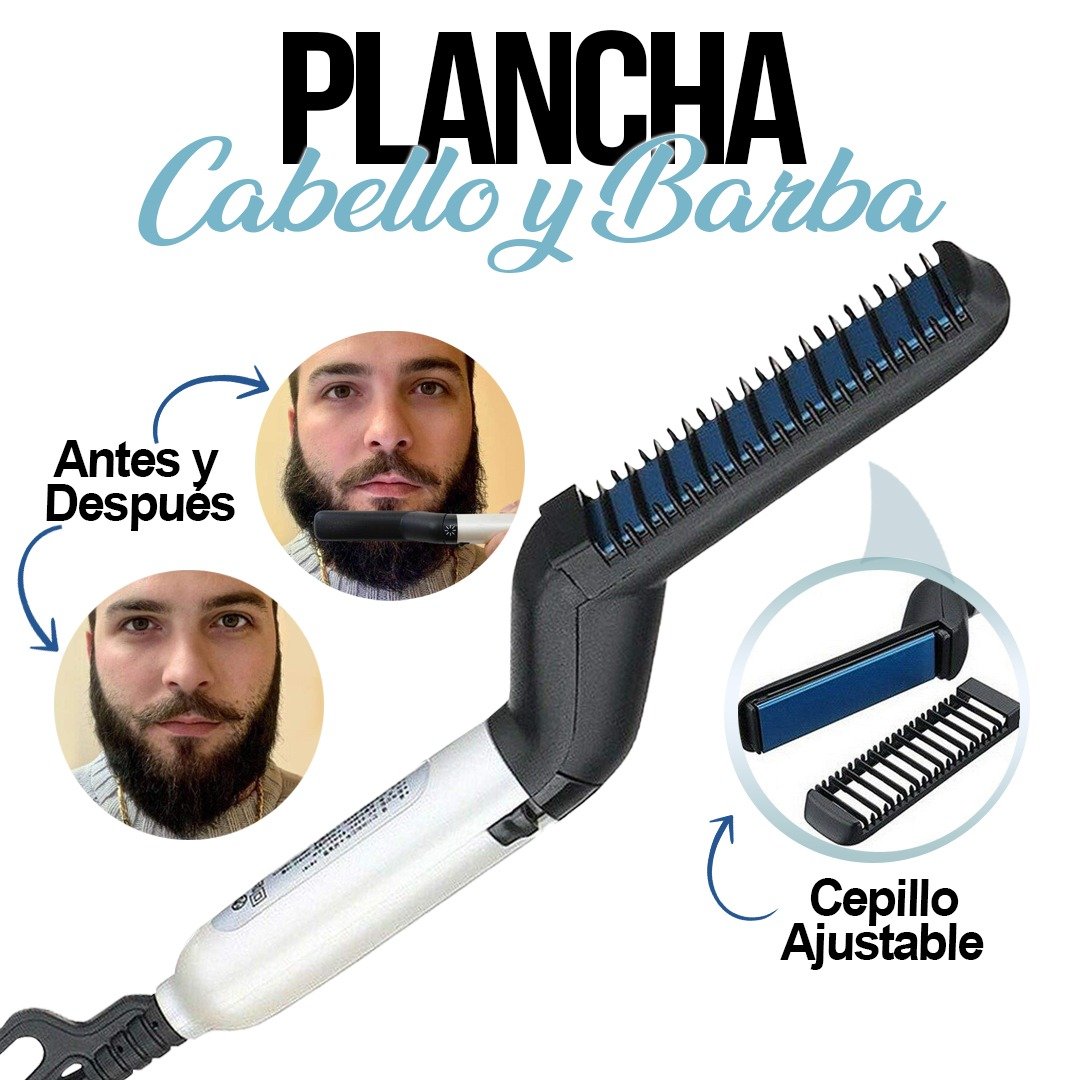 PLANCHA ALISADOR DE BARBA Y CABELLO