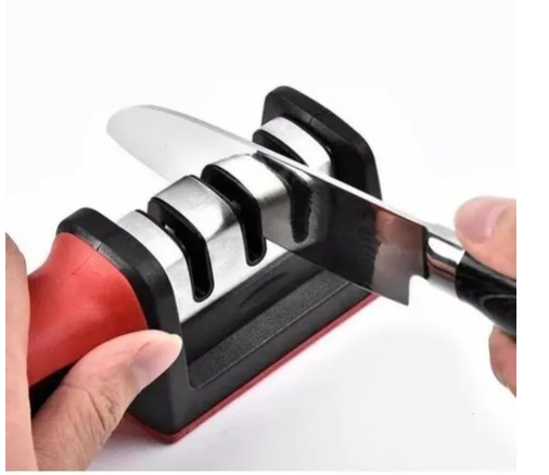 Afilador Cuchillo Ergonomico Acero Inoxidable Sharpener